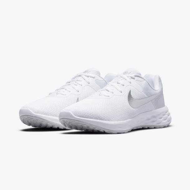 Nike Revolution 6 Nn Kadın Beyaz Koşu Ayakkabısı
