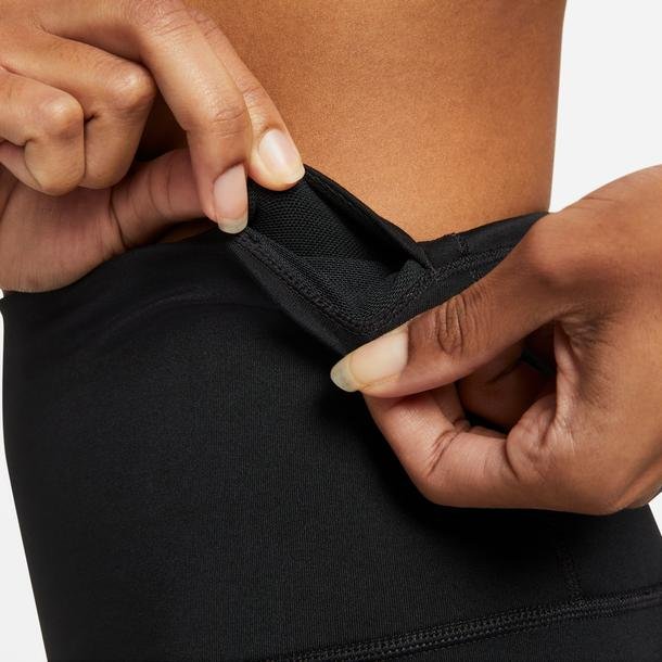 Nike One Yüksek Belli 7/8 Kadın Siyah Antrenman Taytı