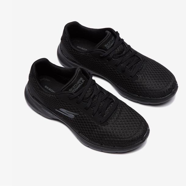 Skechers Go Walk 6-Iconic Vision Kadın Siyah Koşu Ayakkabısı