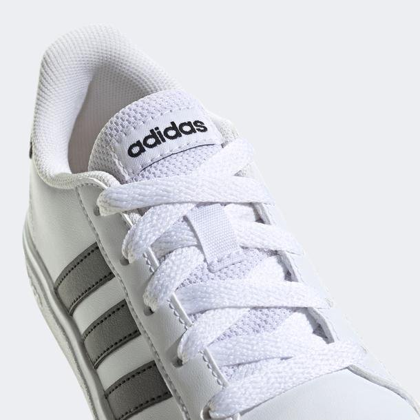 adidas Grand Court 2.0 K Çocuk Beyaz Sneaker