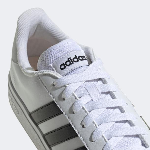adidas Grand Court Base 2.0 Erkek Beyaz Günlük Spor Ayakkabı