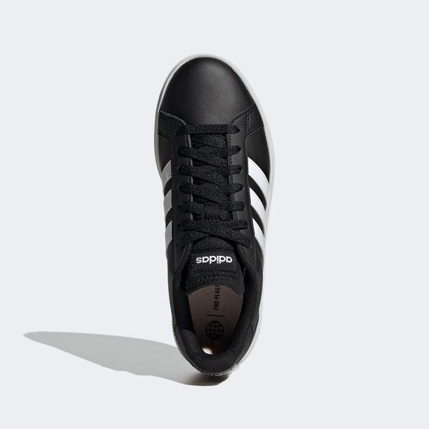 adidas Grand Court Base 2.0 Kadın Siyah Günlük Spor Ayakkabı
