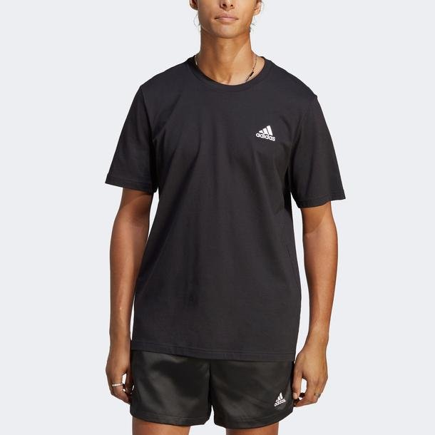 adidas Essential Erkek Siyah Günlük T-Shirt