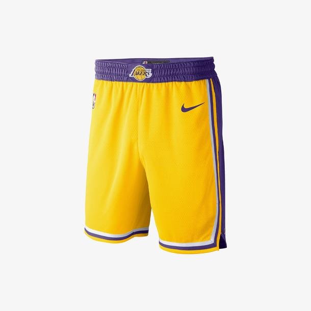 Nike Los Angeles Lakers Erkek Sarı/Altın Şort