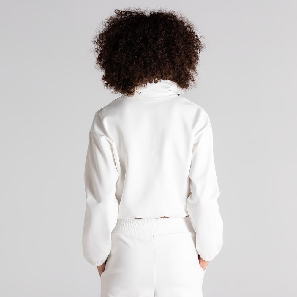 Kappa Authentıc Letia Kadın Beyaz Günlük Sweatshirt