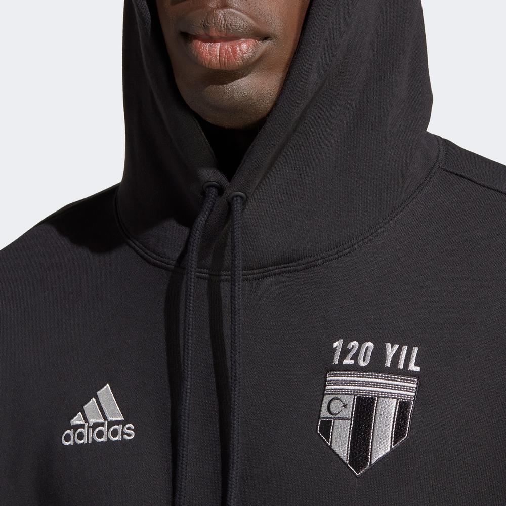 adidas Bjk 120Y Dna Hd Erkek Siyah Günlük Sweatshirt