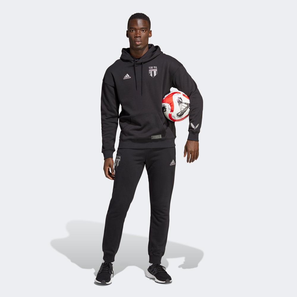 adidas Bjk 120Y Dna Hd Erkek Siyah Günlük Sweatshirt