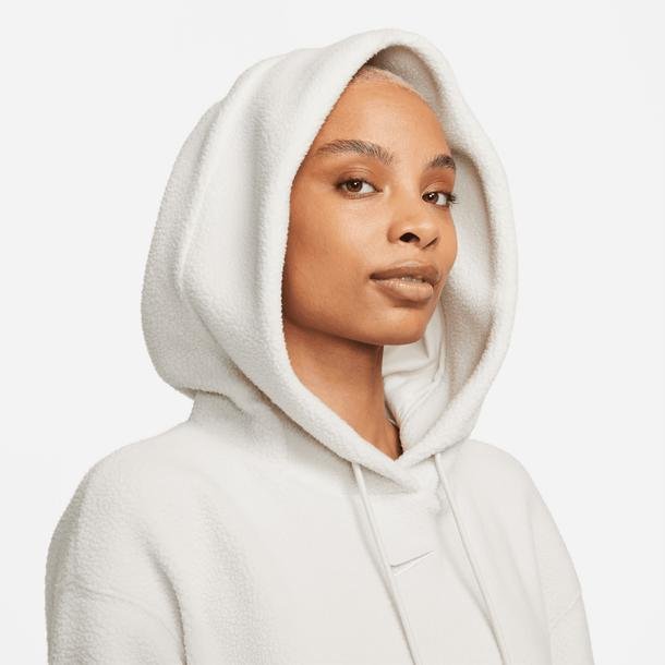 Nike Sportswear Plush Kadın Beyaz Günlük Sweatshirt