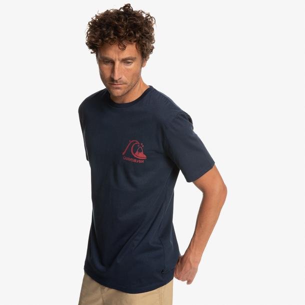 Quiksilver The Originalt Erkek Lacivert Günlük T-Shirt