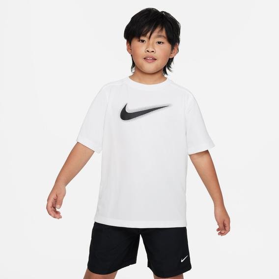 Nike Multi Older Çocuk Beyaz Antrenman T-Shirt