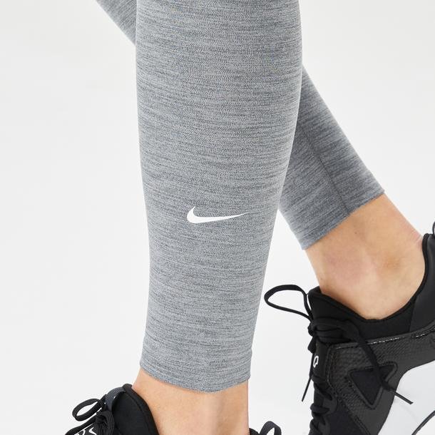 Nike One Dri-Fit Kadın Gri Antrenman Tayt