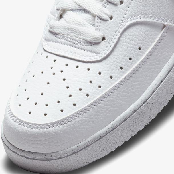 Nike Court Vision Mid Erkek Beyaz Sneaker
