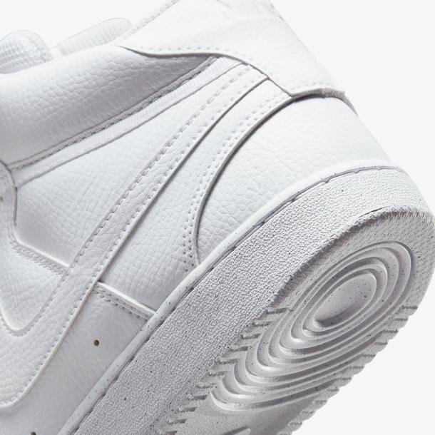 Nike Court Vision Mid Erkek Beyaz Sneaker