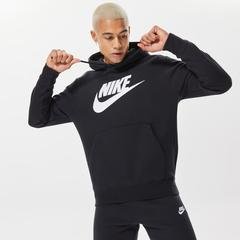 Nike Club Hoodie Po Bb Gx Erkek Gri Sweatshirt