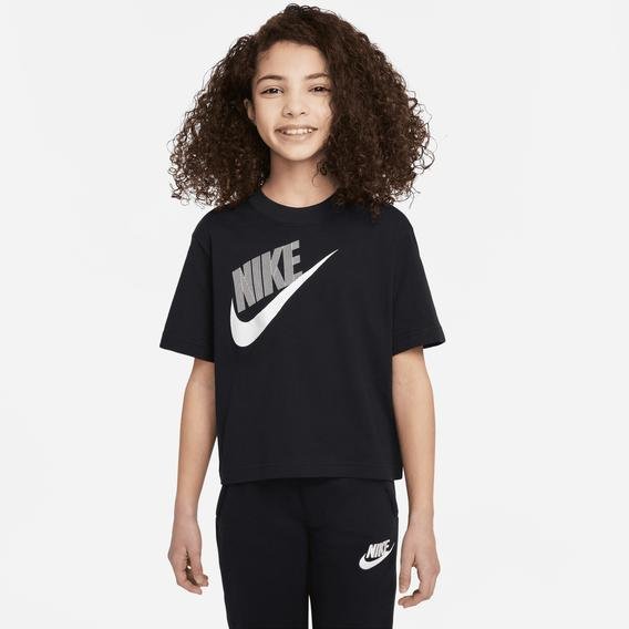 Nike Sportswear Essential Çocuk Siyah Günlük T-Shirt