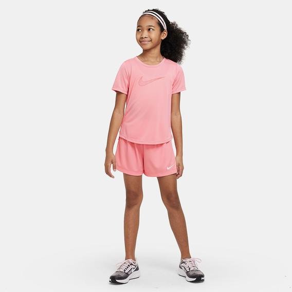 Nike One Dri-Fit Çocuk Pembe Antrenman T-Shirt
