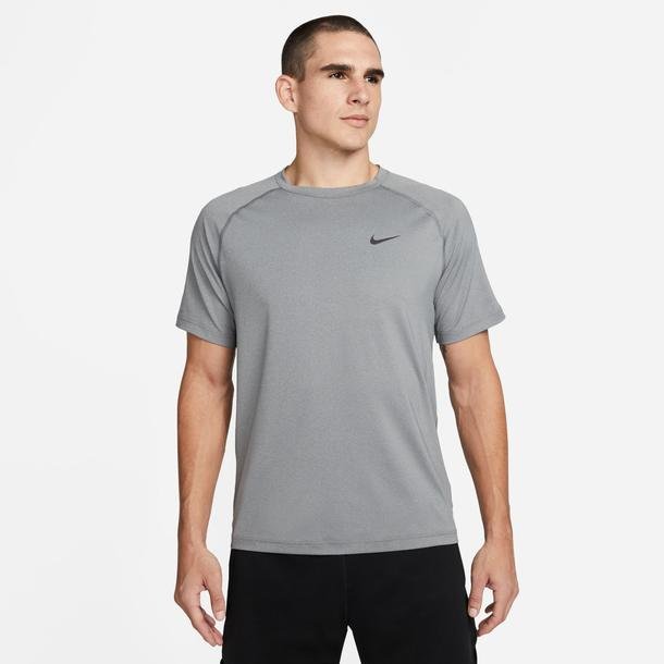 Nike Dri-FIT Ready Erkek Gri Antrenman T-Shirt