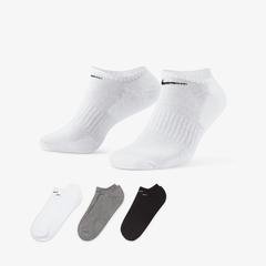 Nike Everyday Cush Ns 3'lü Unisex Siyah Çorap