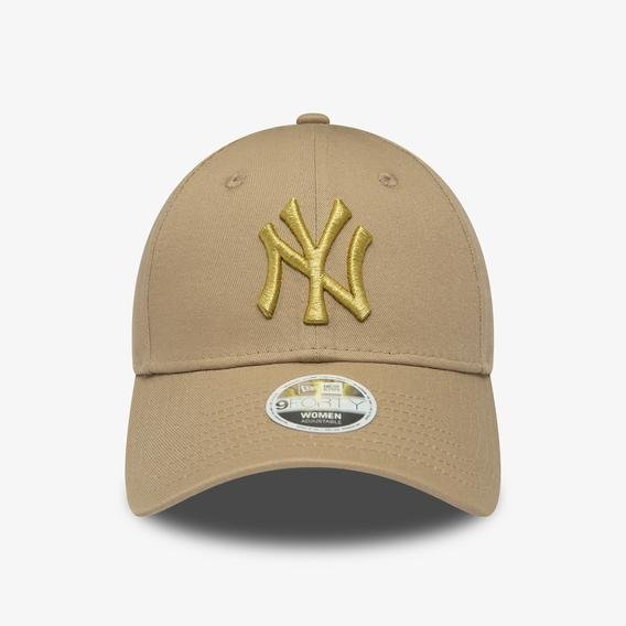 New Era New York Yankees Unisex Krem Şapka