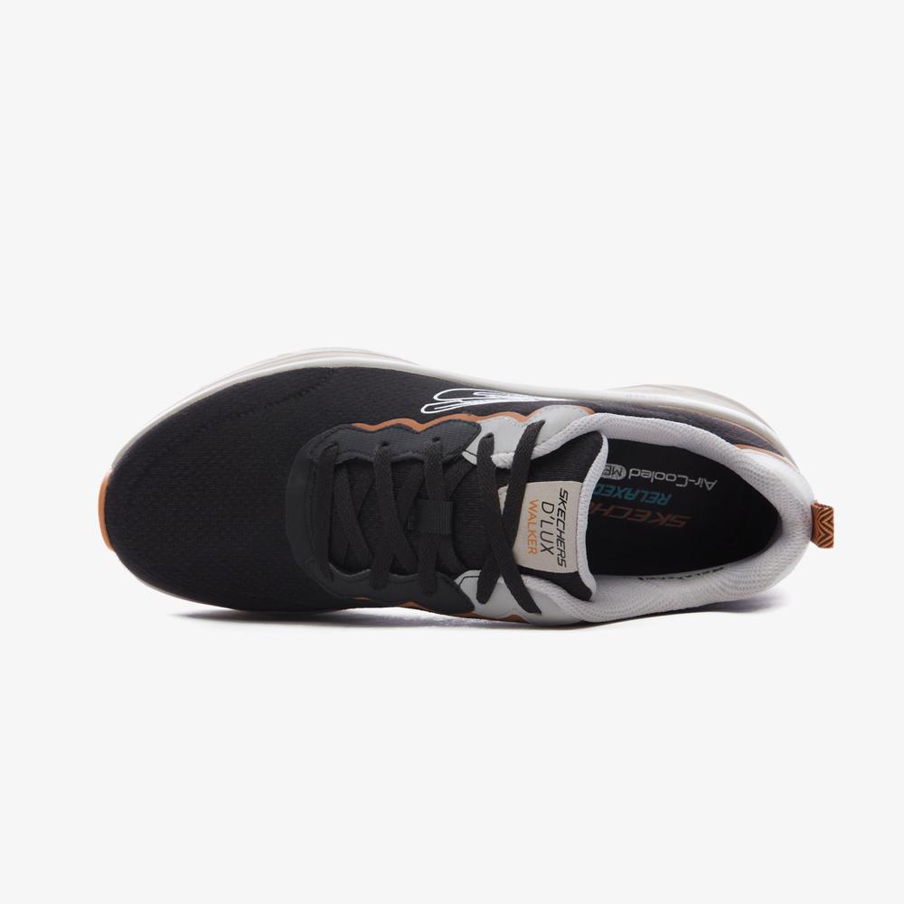 Skechers D'LUX Walker Scrambler Erkek Siyah Spor Ayakkabı