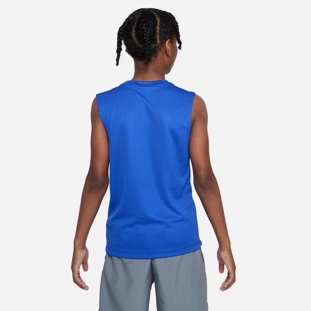 Nike Dri-Fit Multi Çocuk Mavi Antrenman T-Shirt
