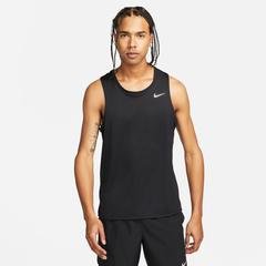 Nike Dri-Fit Miler Run Erkek Gri Koşu Atleti