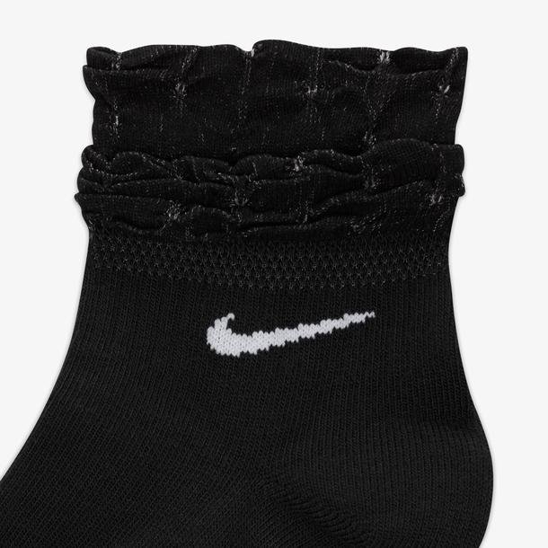 Nike Everyday Ankle Tekli Kadın Siyah Çorap