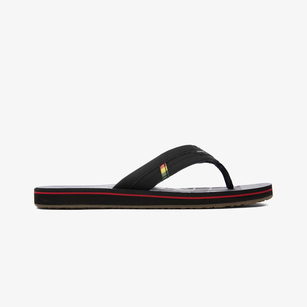 Quiksilver Island Oasis Squish Erkek Siyah Terlik