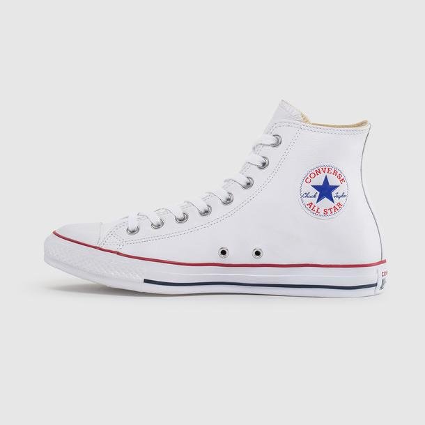 Converse Chuck Taylor All Star Hi Deri Erkek Beyaz Sneaker