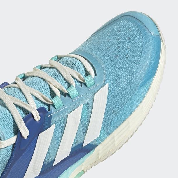 adidas Adizero Ubersonic 4.1 Erkek Mavi Tenis Ayakkabısı