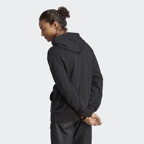 adidas Essentials French Terry Erkek Siyah Günlük Sweatshirt
