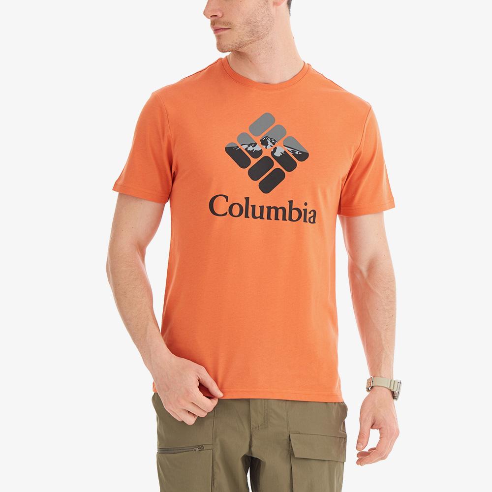 Columbia Nightscape Erkek Turuncu Outdoor T-Shirt