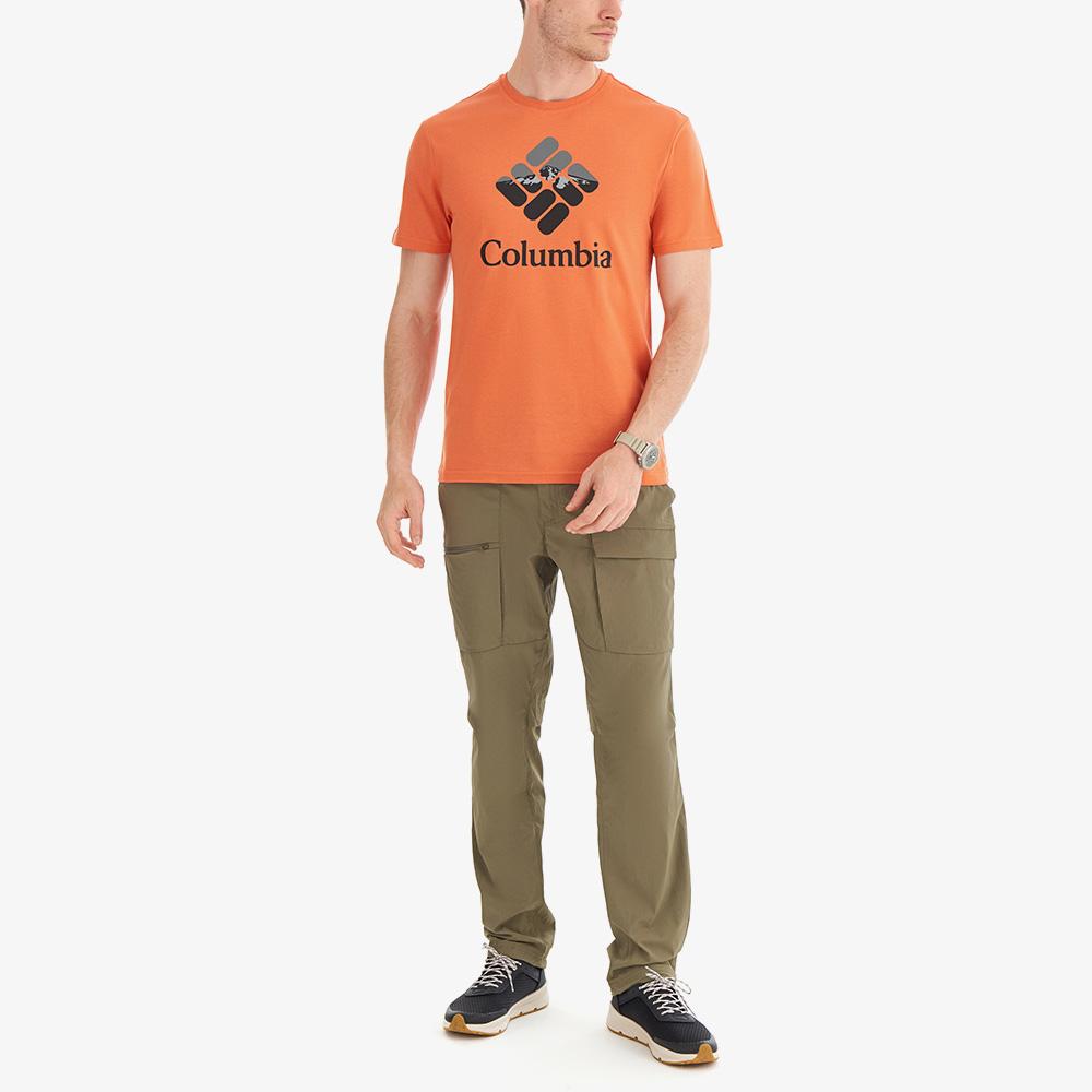 Columbia Nightscape Erkek Turuncu Outdoor T-Shirt