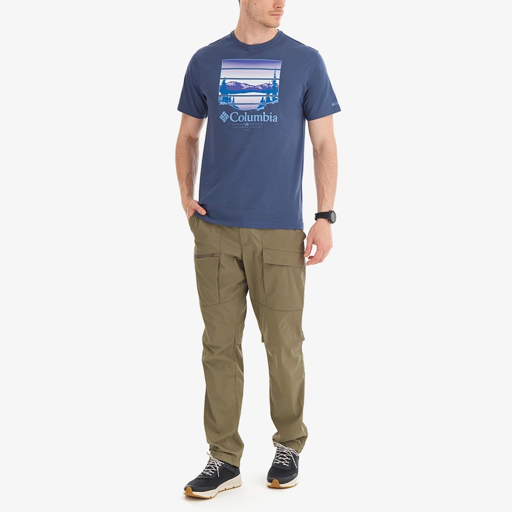 Columbia Csc Colorful Vista Erkek Lacivert Günlük T-Shirt