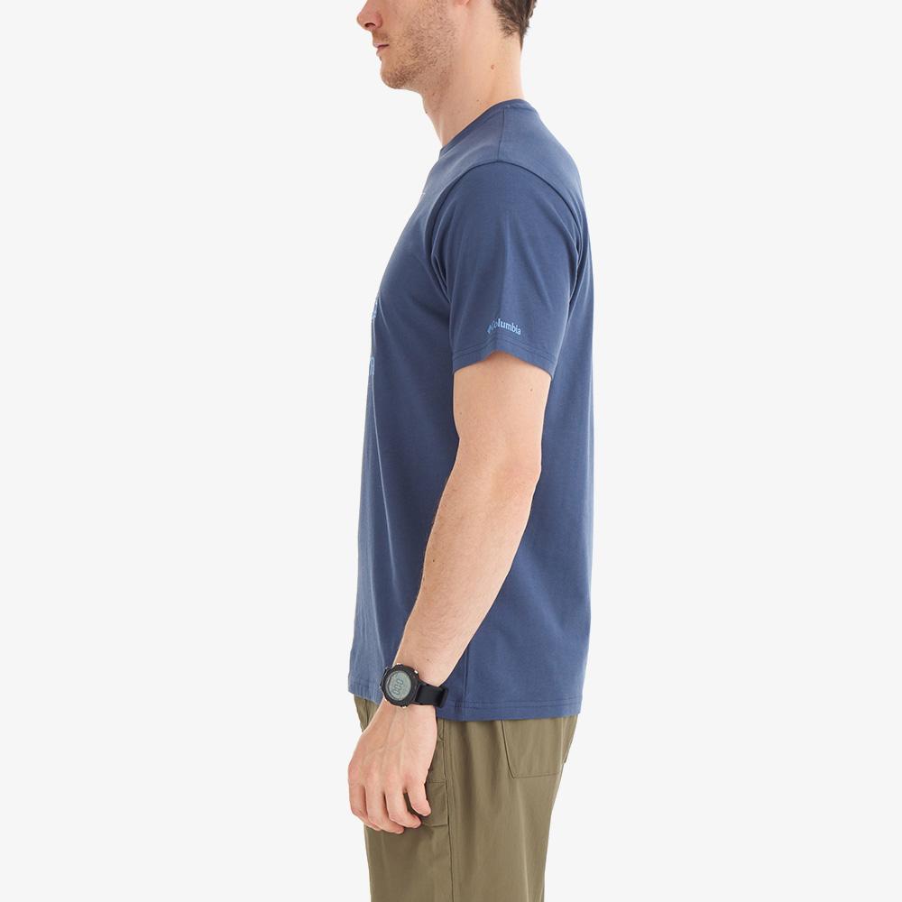 Columbia Csc Colorful Vista Erkek Lacivert Günlük T-Shirt