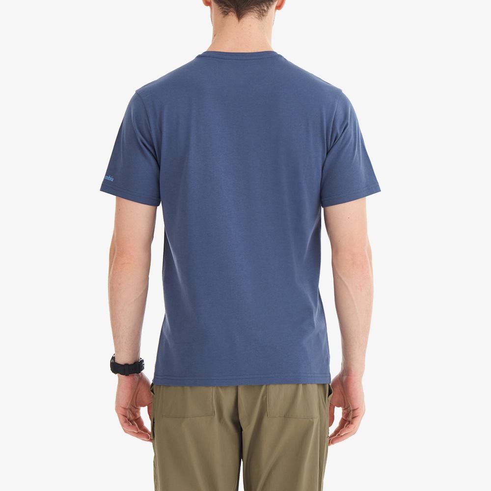 Columbia Csc Colorful Vista Erkek Lacivert Günlük T-Shirt