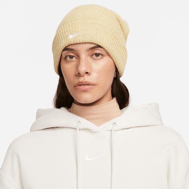 Nike Sportswear Phoenix Fleece Kadın Krem Günlük Sweatshirt
