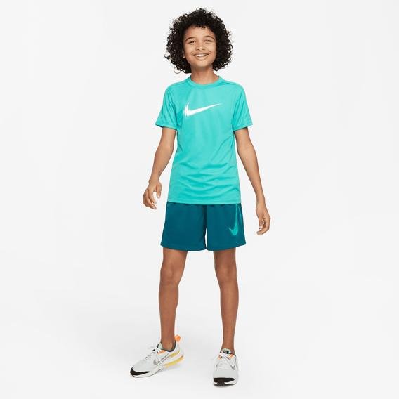 Nike Multi Çocuk Mavi Antrenman Şortu