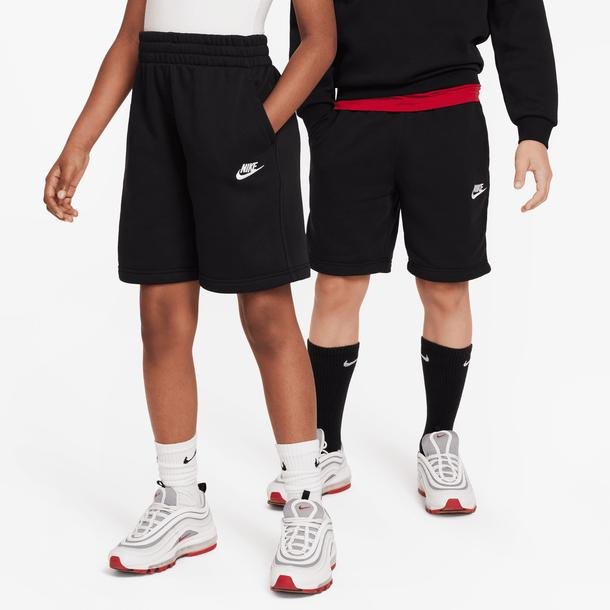 Nike Sportswear Club Fleece Çocuk Siyah Günlük Şort