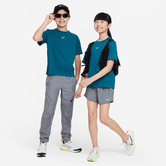 Nike Multi Çocuk Mavi Antrenman T-Shirt