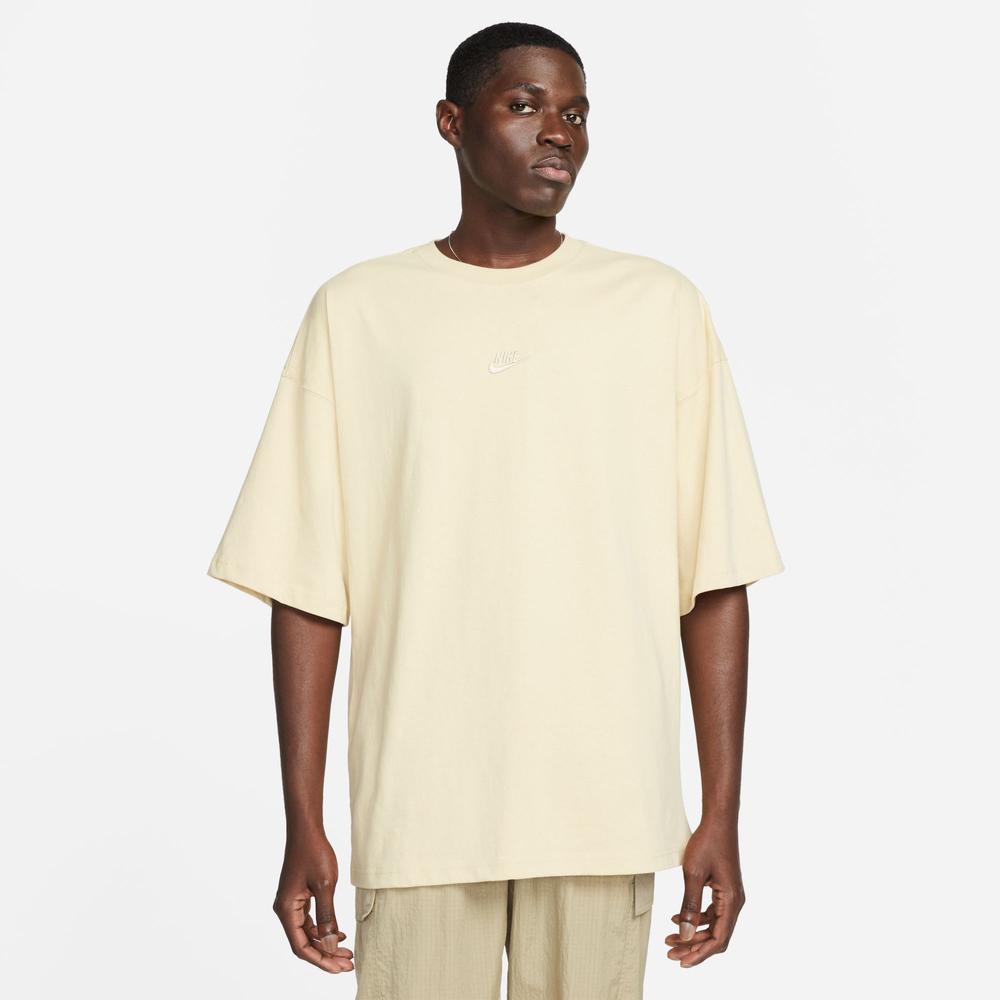 Nike Sportswear Premium Essentials Erkek Sarı Günlük T-shirt