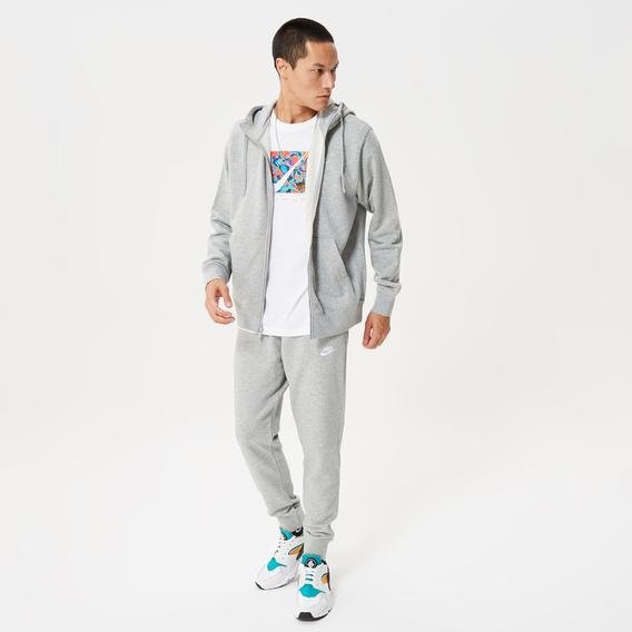 Nike Sportwear Erkek Gri Günlük Sweatshirt
