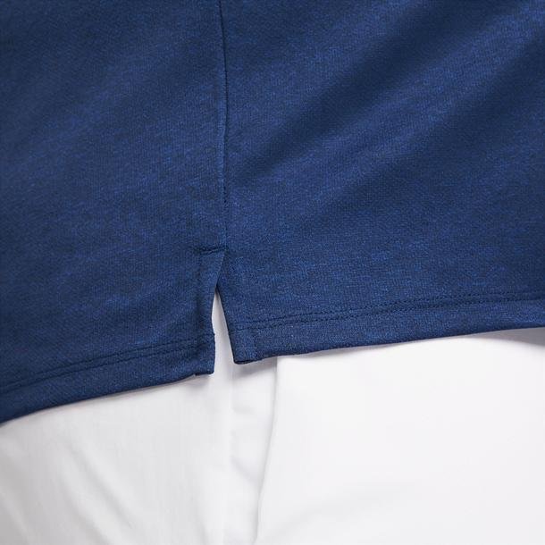 Nike Dri-Fit Miler Erkek Mavi Koşu T-Shirt