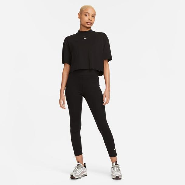Nike Sportswear Classics Kadın Siyah Günlük Tayt