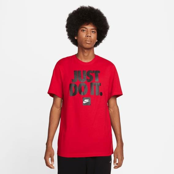 Nike Sportswear Erkek Kırmızı Günlük T-Shirt