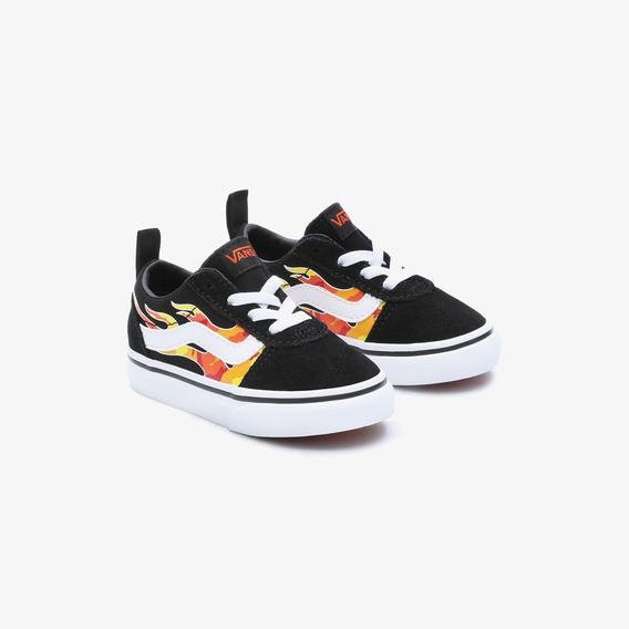 Vans Ward Slip-On Çocuk Siyah Sneaker