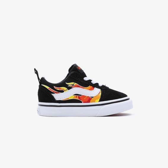 Vans Ward Slip-On Çocuk Siyah Sneaker