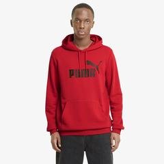 Puma Ess Big Logo Erkek Siyah Günlük Kapüşonlu Sweatshirt