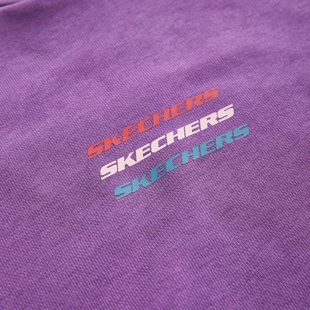 Skechers Essential Kadın Mor Günlük Sweatshirt