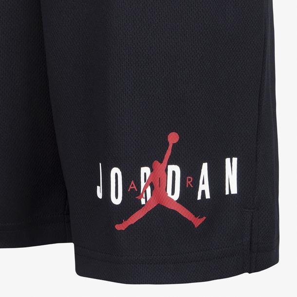Jordan Essentials Graphic Mesh Çocuk Siyah Basketbol Şortu